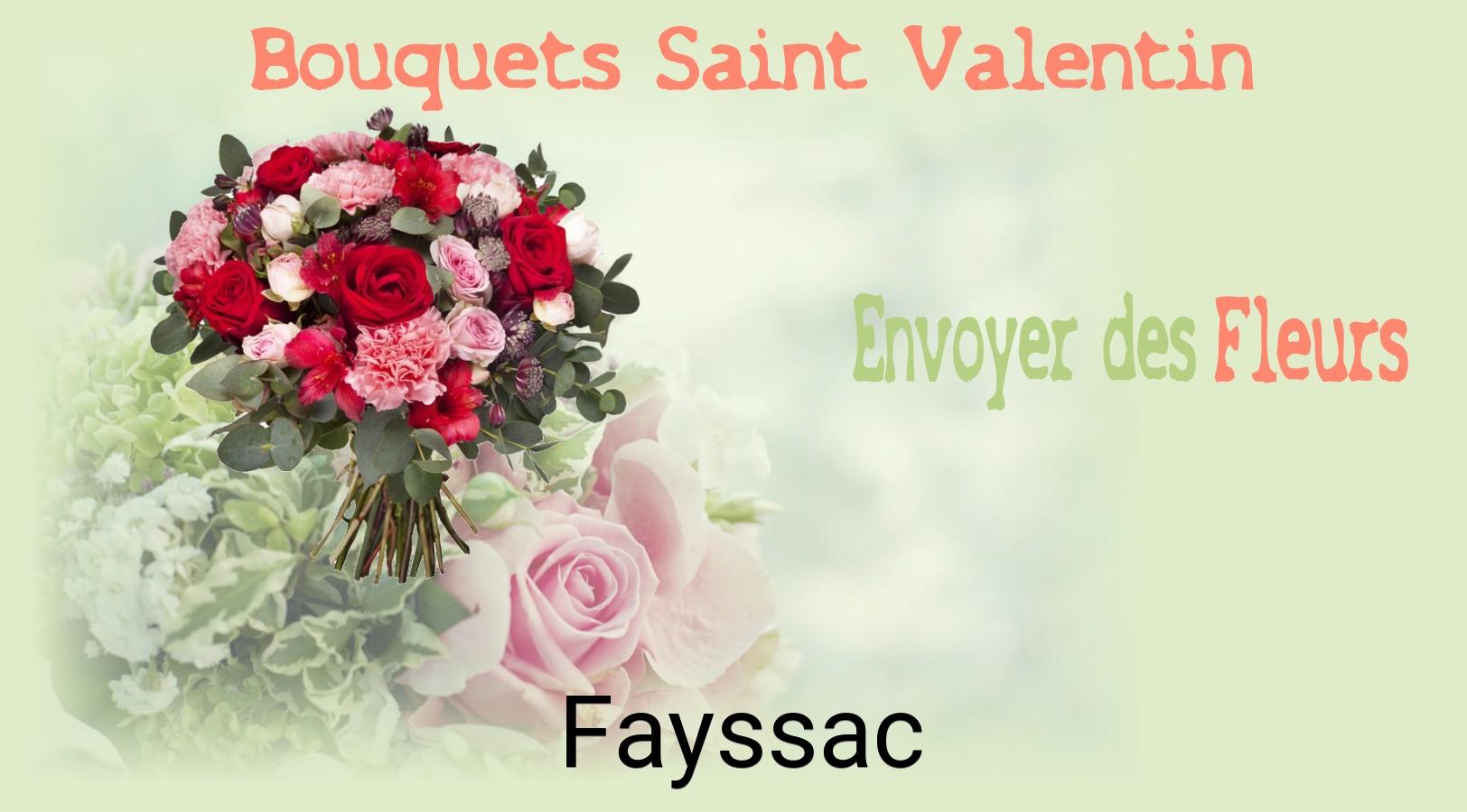Roses de Saint-Valentin livrées à Fayssac